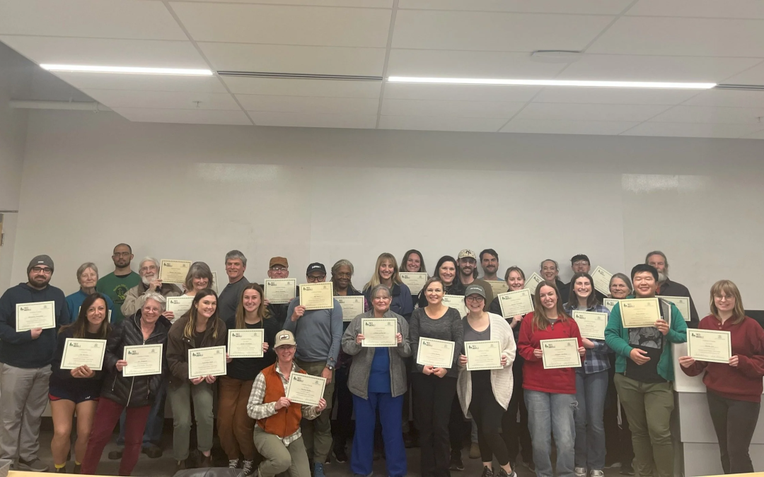 A great big woot to our newest Volunteer Foresters!