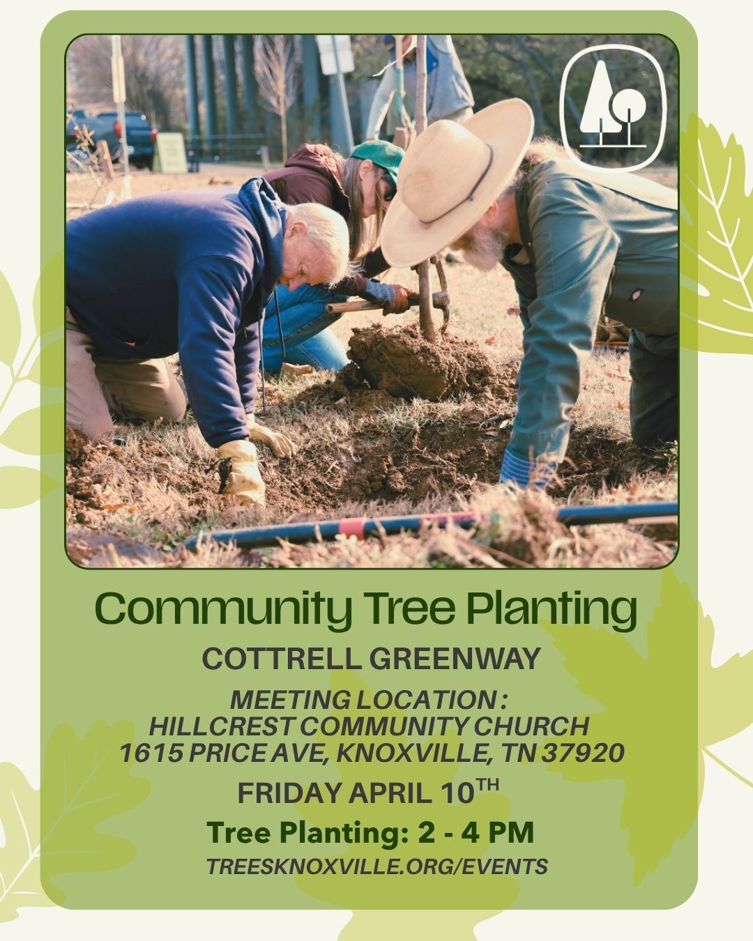 Cottrell Greenway Community Tree Planting - Trees Knoxville